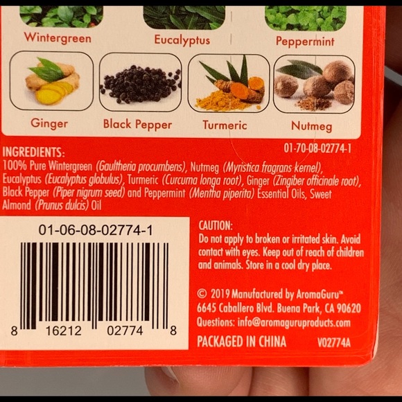 AromaTherapy Muscle Ease Roll-On - Picture 2 of 3